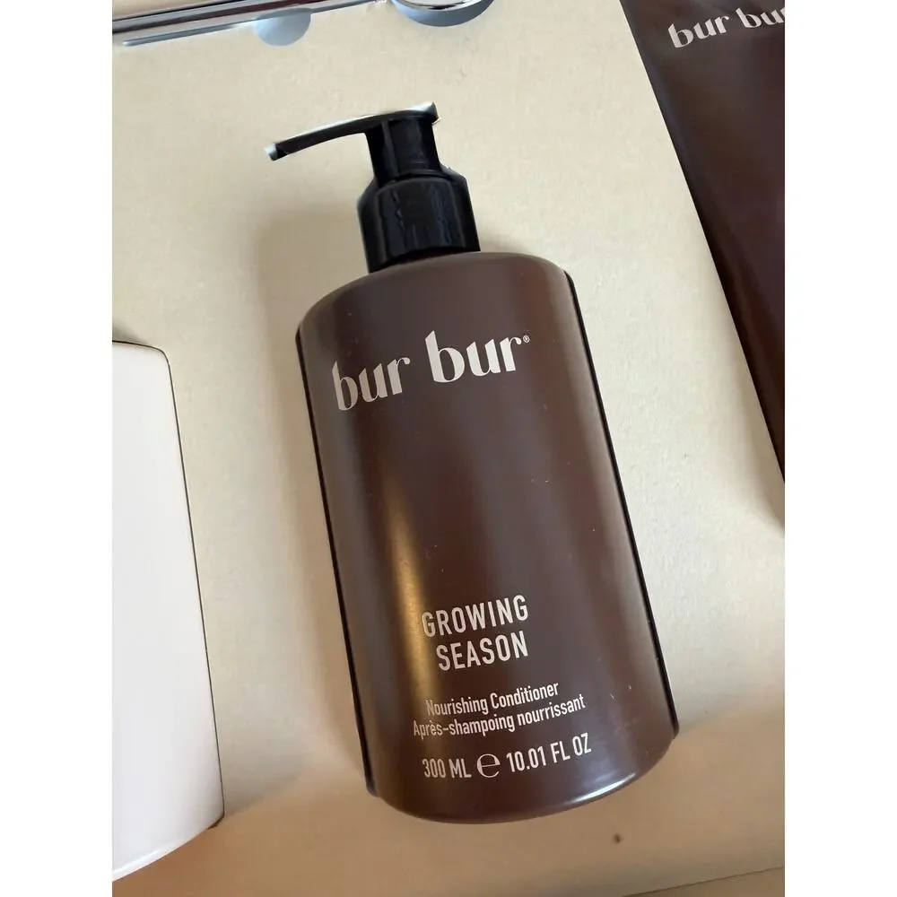 BUR BUR Growing Season Hair Care PR Set Shampoo Conditioner Mask Derma Roller
